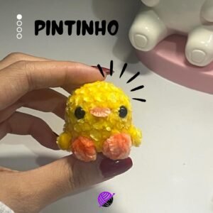 chaveiro-mini-pintinho-amarelinho